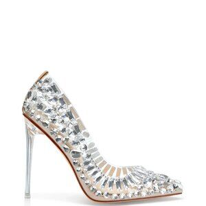 Azalea Wang Bonnie Glass Pump